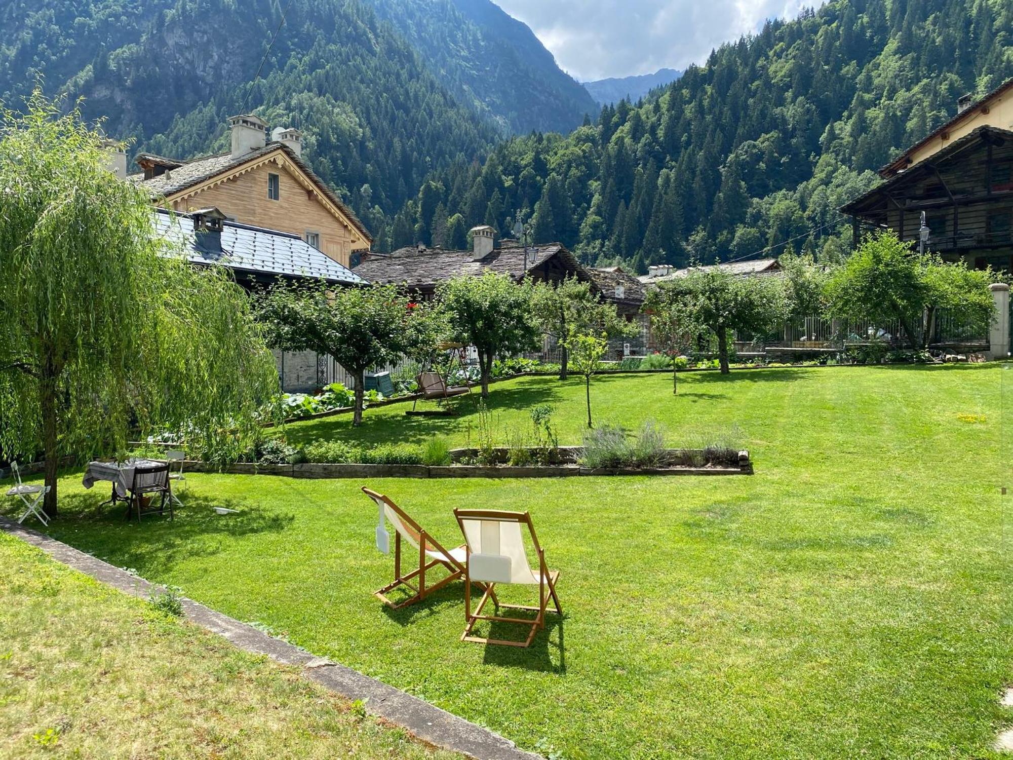 Bed and Breakfast L'Aria Di Casa Alagna Valsesia Exteriér fotografie